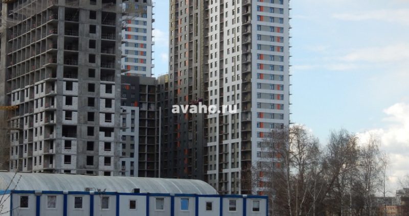 Ход строительства, Апрель 2017