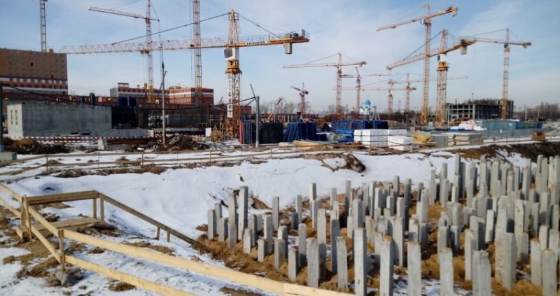 Ход строительства, Март 2019