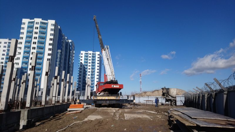 Ход строительства, Март 2019