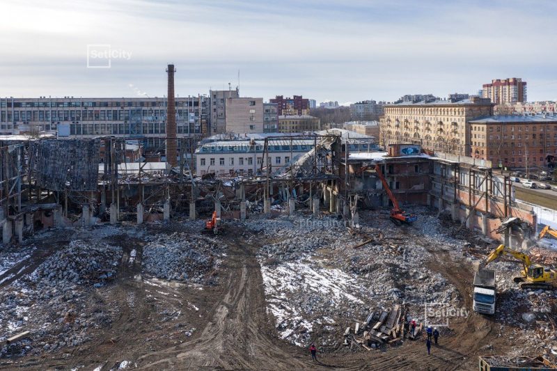 Ход строительства, Март 2019