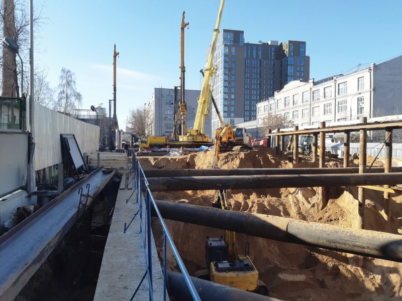 Ход строительства, Март 2019