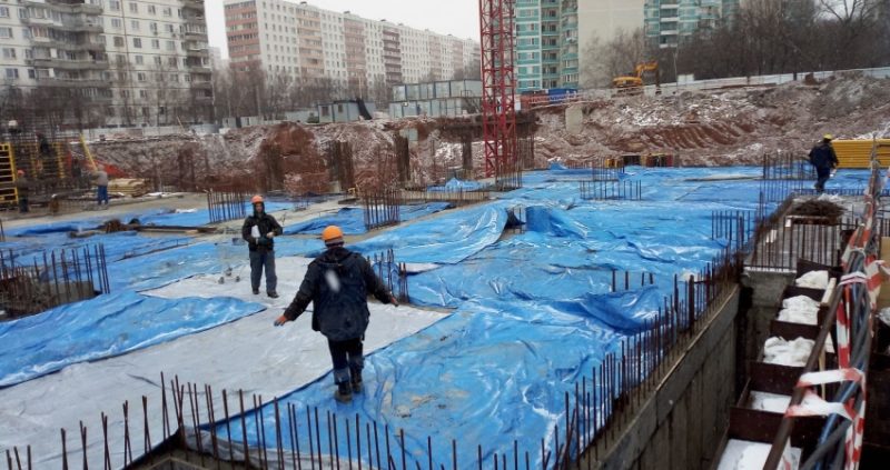 Ход строительства, Апрель 2019