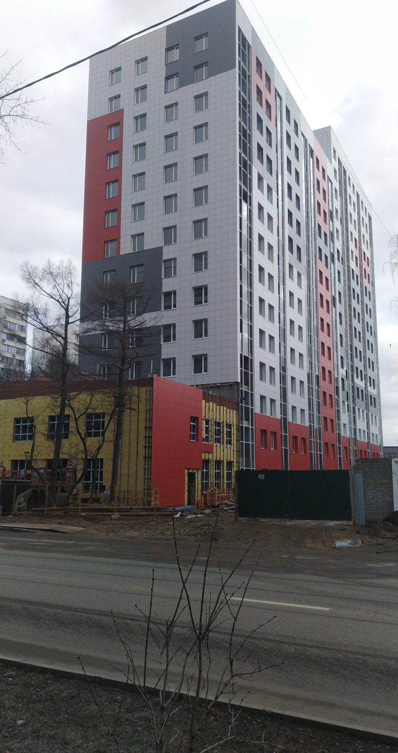 Ход строительства, Апрель 2019