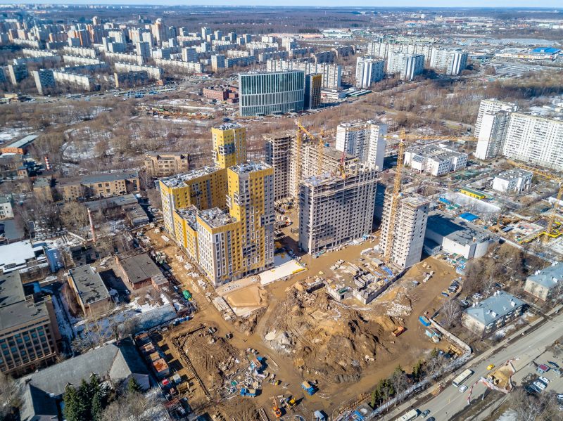 Ход строительства, Апрель 2019