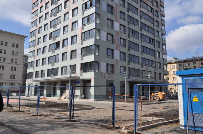 Ход строительства, Апрель 2019