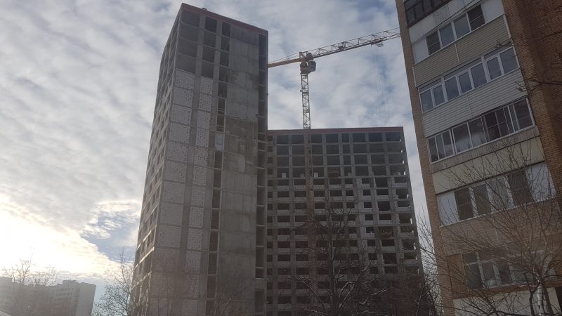 Ход строительства, Январь 2019