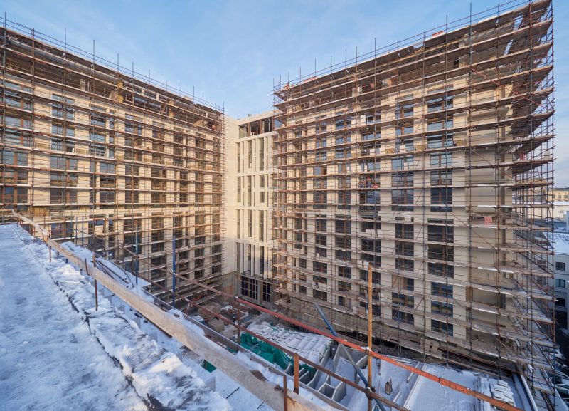 Ход строительства, Январь 2019