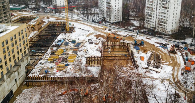 Ход строительства, Март 2019