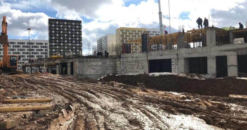 Ход строительства, Март 2019