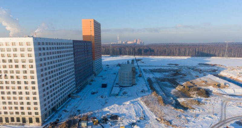 Ход строительства, Январь 2019