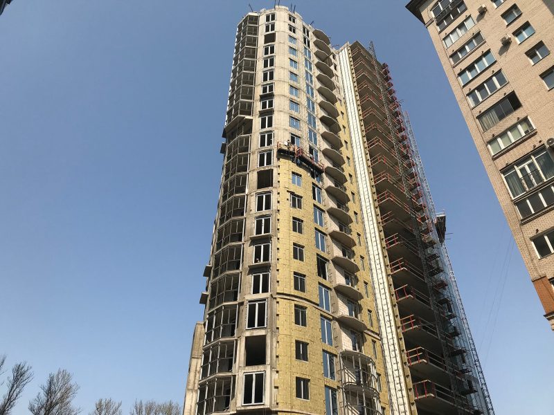 Ход строительства, Апрель 2019