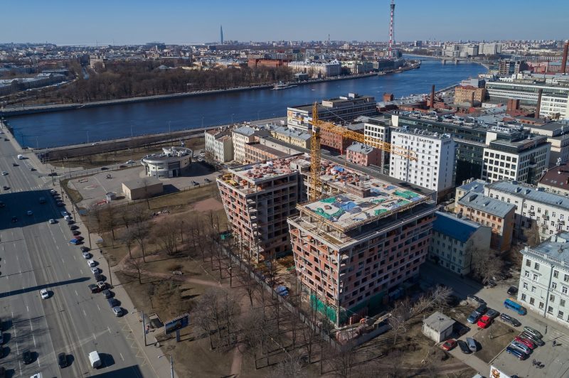 Ход строительства, Апрель 2019
