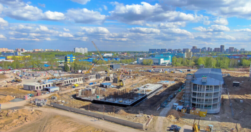 Ход строительства, Май 2019