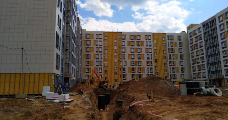 Ход строительства, Май 2019