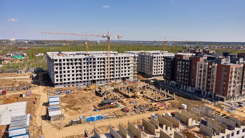 Ход строительства, Апрель 2019