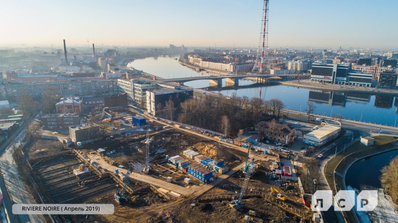 Ход строительства, Апрель 2019