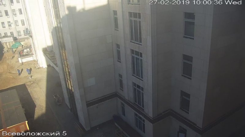 Ход строительства, Февраль 2019