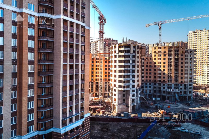 Ход строительства, Апрель 2019