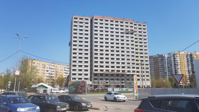 Ход строительства, Май 2019
