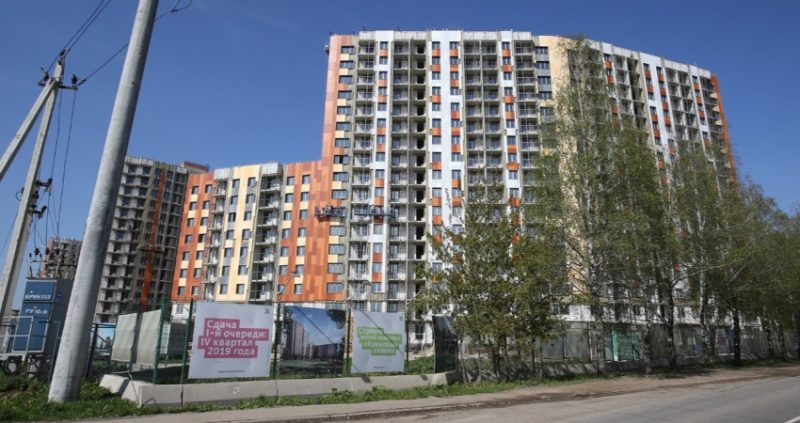 Ход строительства, Май 2019