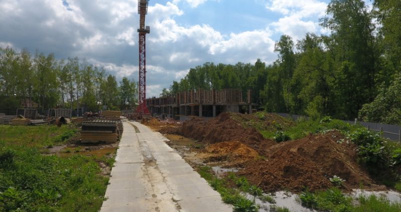 Ход строительства, Июнь 2017