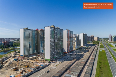 Ход строительства, Май 2019