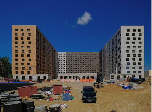 Ход строительства, Июнь 2019