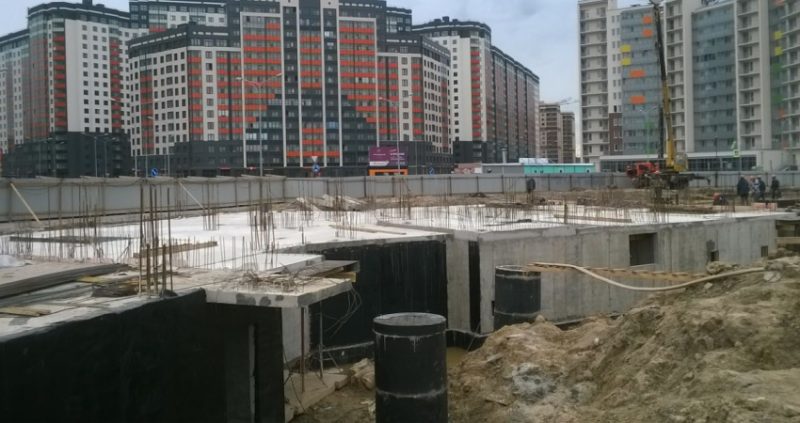 Ход строительства, Июнь 2017