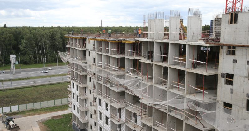 Ход строительства, Июль 2019