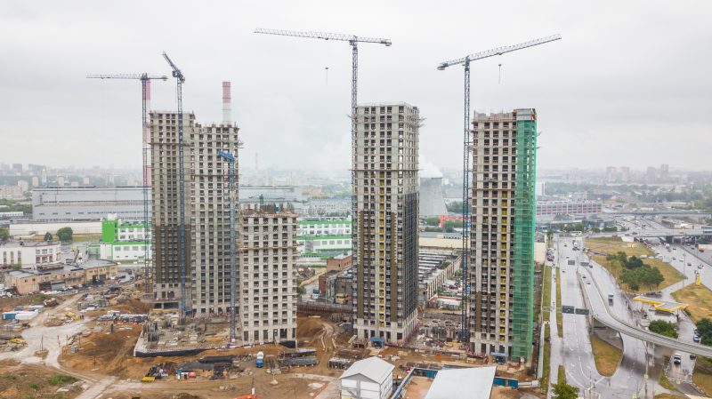 Ход строительства, Июль 2019