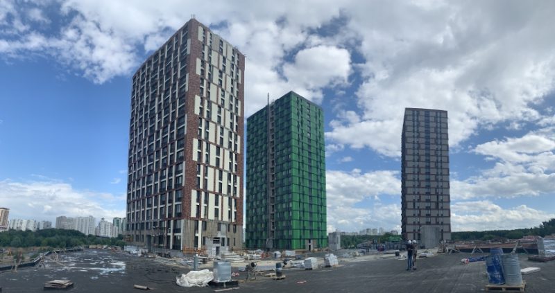 Ход строительства, Июль 2019