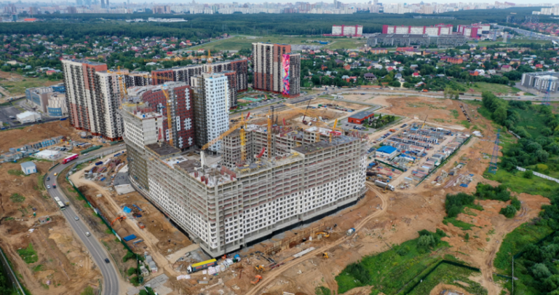 Ход строительства, Июль 2019
