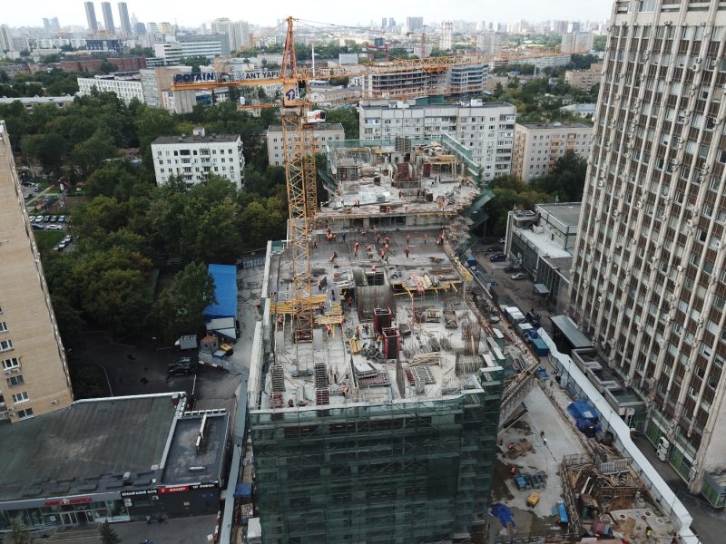 Ход строительства, Июль 2019