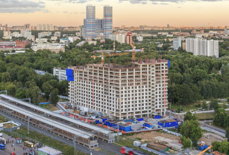 Ход строительства, Июль 2019