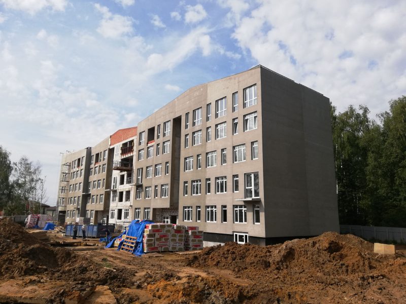 Ход строительства, Июль 2019