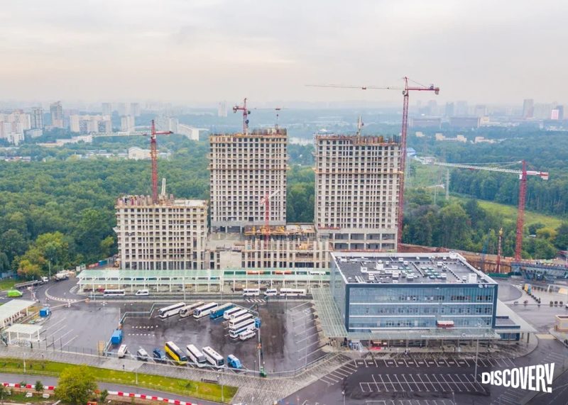 Ход строительства, Август 2019