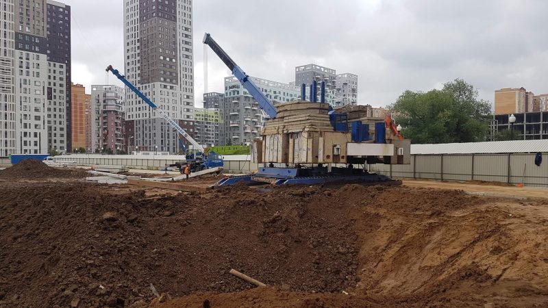 Ход строительства, Июль 2019