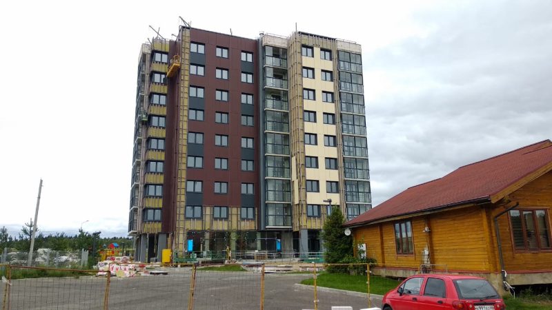 Ход строительства, Август 2019