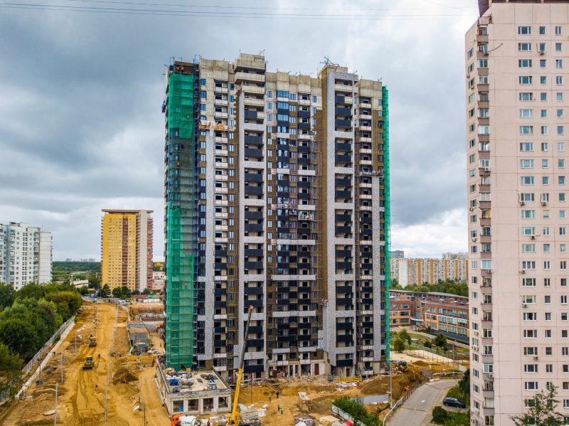 Ход строительства, Август 2019
