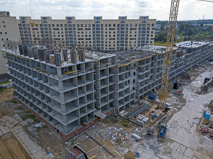 Ход строительства, Август 2019