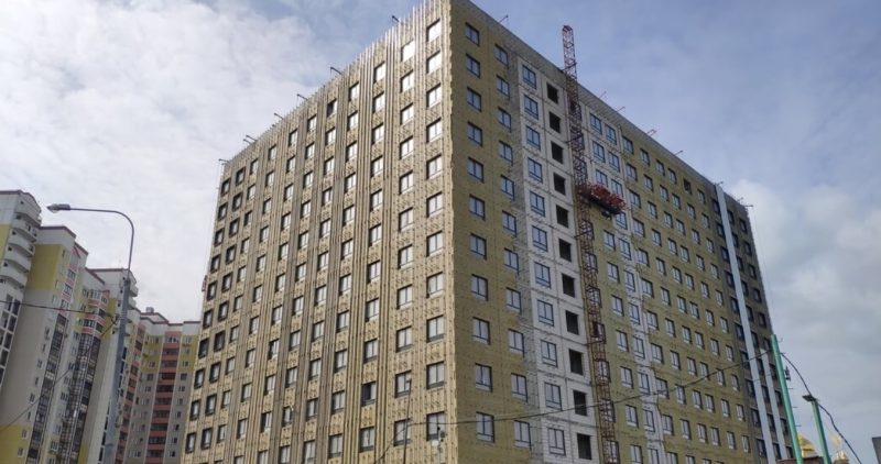 Ход строительства, Август 2019
