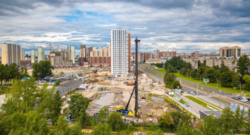 Ход строительства, Август 2019
