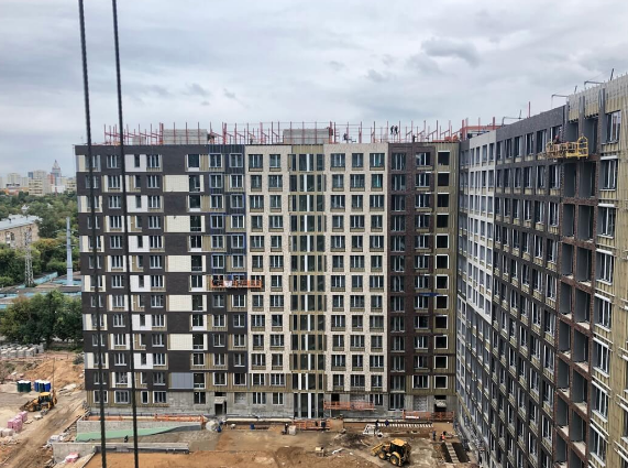 Ход строительства, Август 2019
