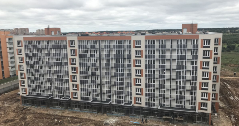 Ход строительства, Август 2019