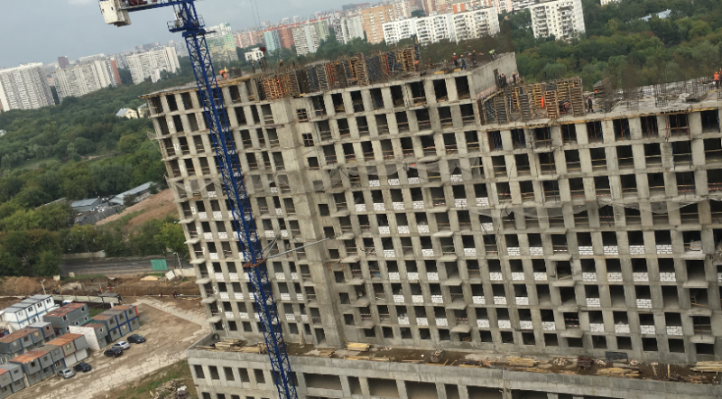 Ход строительства, Июль 2019