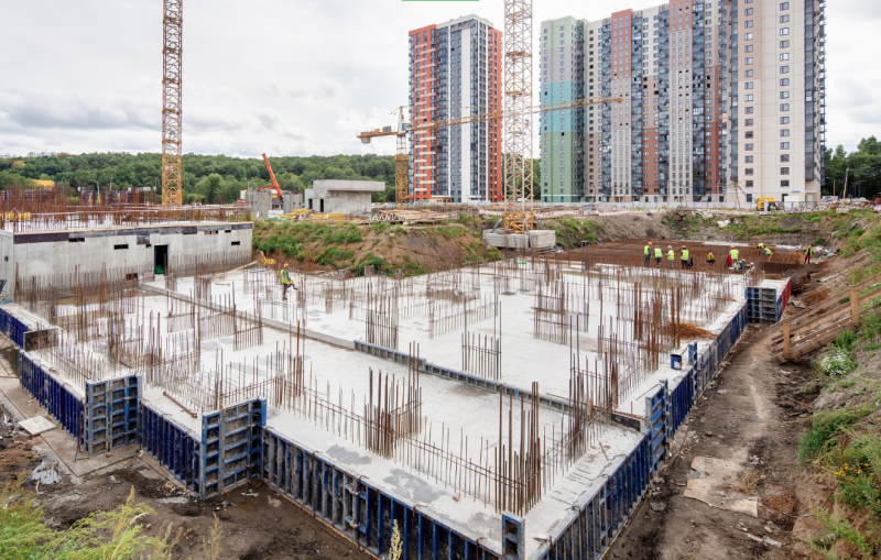 Ход строительства, Август 2019