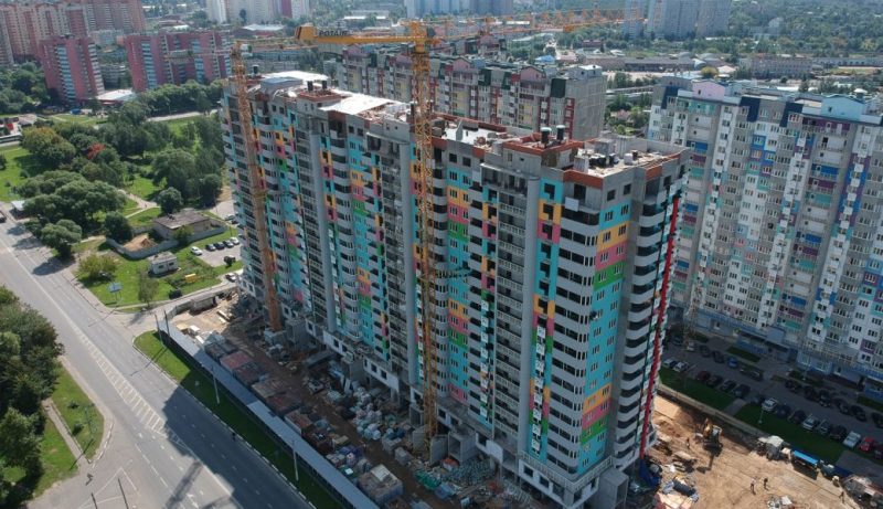 Ход строительства, Август 2019