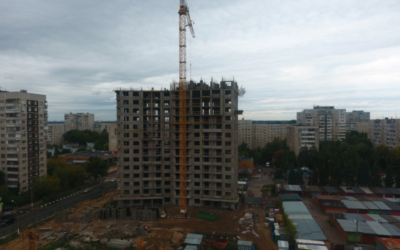 Ход строительства, Август 2019