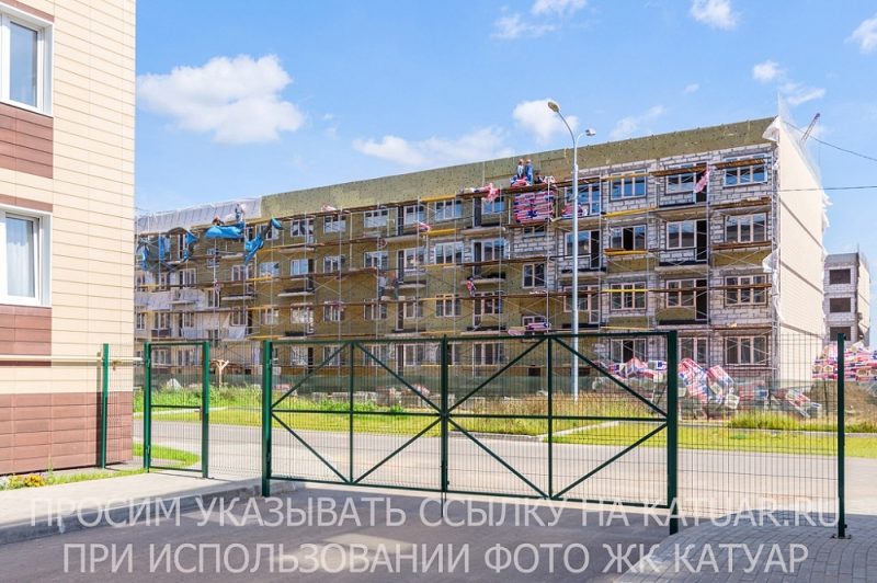 Ход строительства, Август 2019