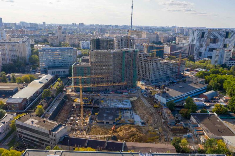 Ход строительства, Август 2019